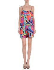 MADRAS - Salopette pantaloni corti