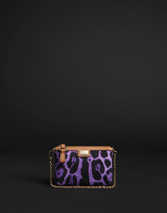 Micro Bag in Canvas di Cotone - Borse piccole in tessuto - Dolce&Gabbana - Estate 2014 Micro Bag in Canvas di Cotone - Borse piccole in tessuto - Dolce&Gabbana - Estate 2014