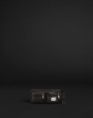 Washed leather bumbag - Bumbags - Dolce&Gabbana - Summer 2014 Washed leather bumbag - Bumbags - Dolce&Gabbana - Summer 2014