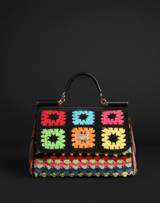 Mittelgroße Stofftaschen - Mittelgroße Stofftaschen - Dolce&Gabbana - Sommer 2014 Mittelgroße Stofftaschen - Mittelgroße Stofftaschen - Dolce&Gabbana - Sommer 2014