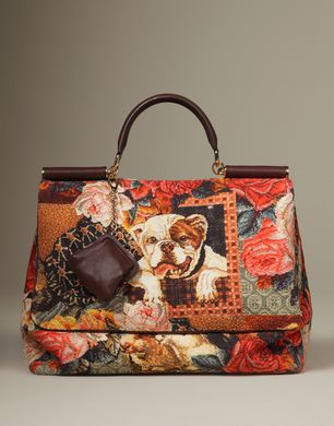 SICILY SOFT - Borse grandi in tessuto - Dolce&Gabbana - Inverno 2014 SICILY SOFT - Borse grandi in tessuto - Dolce&Gabbana - Inverno 2014