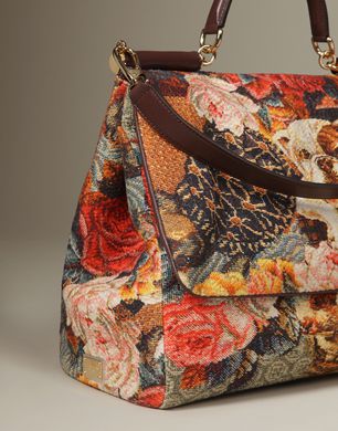 SICILY SOFT - Borse grandi in tessuto - Dolce&Gabbana - Inverno 2014 SICILY SOFT - Borse grandi in tessuto - Dolce&Gabbana - Inverno 2014