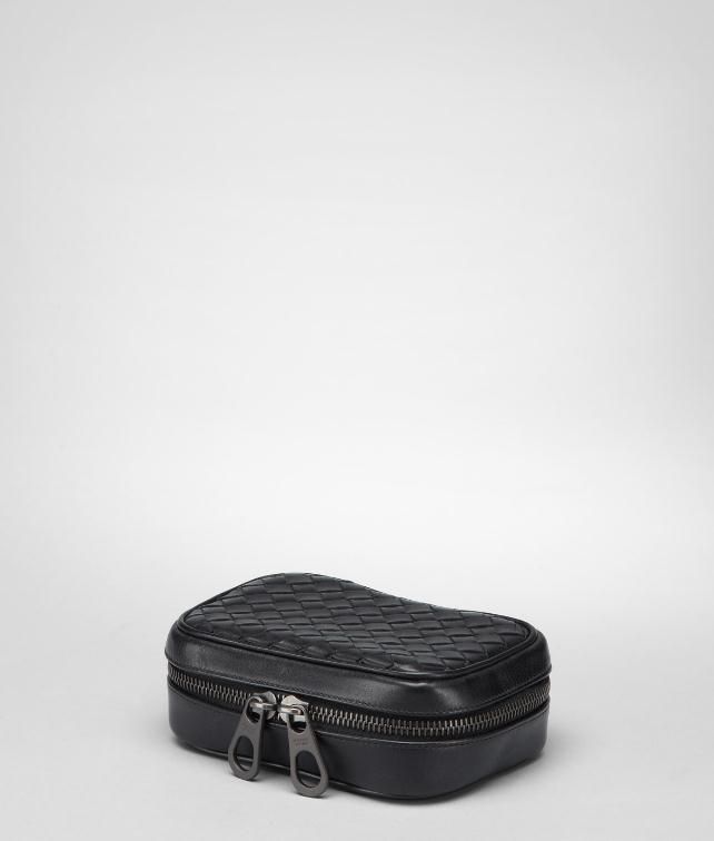 BOTTEGA VENETA Intrecciato VN Cufflink Case Travel Accessory E fp