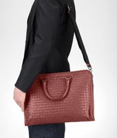 Bottega Veneta® Intrecciato Light Calf Briefcase Bottega Veneta® Intrecciato Light Calf Briefcase