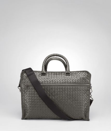 BOTTEGA VENETA - Intrecciato Light Calf Briefcase