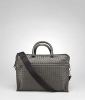 Bottega Veneta® Shadow Intrecciato Light Calf Briefcase Bottega Veneta® Shadow Intrecciato Light Calf Briefcase