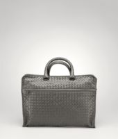 Bottega Veneta® Shadow Intrecciato Light Calf Briefcase Bottega Veneta® Shadow Intrecciato Light Calf Briefcase