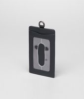 Bottega Veneta® Nero Intrecciato Nappa Card Case Bottega Veneta® Nero Intrecciato Nappa Card Case