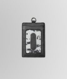 BOTTEGA VENETA - Travel Accessories, Nero Intrecciato Nappa Card Case