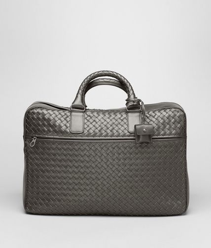 BOTTEGA VENETA - Aktentasche aus VN-Leder Intrecciato Shadow