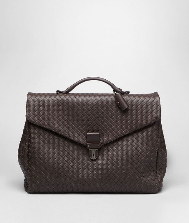 BOTTEGA VENETA Ebano Intrecciato VN Briefcase Business bag U fp