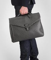 Bottega Veneta® Shadow Intrecciato VN Briefcase Bottega Veneta® Shadow Intrecciato VN Briefcase