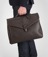 Bottega Veneta® Ebano Intrecciato VN Briefcase Bottega Veneta® Ebano Intrecciato VN Briefcase