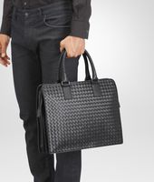 Bottega Veneta® Nero Intrecciato VN Briefcase Bottega Veneta® Nero Intrecciato VN Briefcase
