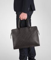 Bottega Veneta® Ebano Intrecciato VN Briefcase Bottega Veneta® Ebano Intrecciato VN Briefcase