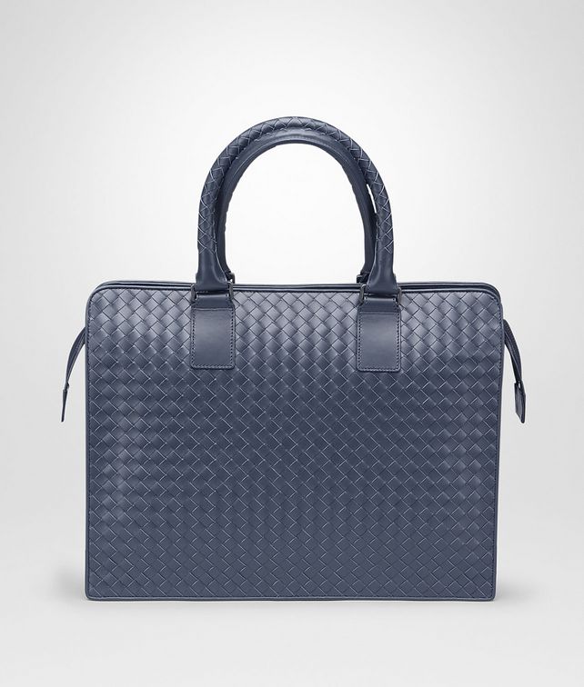 BOTTEGA VENETA BRIEFCASE IN LIGHT TOURMALINE INTRECCIATO VN Business bag U fp