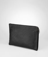 Bottega Veneta® Nero Intrecciato VN Document Case Bottega Veneta® Nero Intrecciato VN Document Case