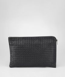 BOTTEGA VENETA - Travel Accessories, Nero Intrecciato VN Document Case