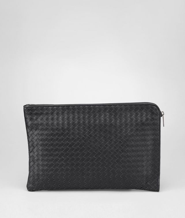 BOTTEGA VENETA Nero Intrecciato VN Document Case Business bag U fp