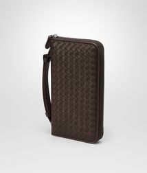 BOTTEGA VENETA - Travel Accessories, Ebano Intrecciato Vn Document Case