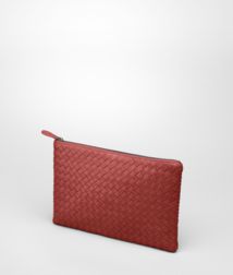 BOTTEGA VENETA - Travel Accessories, Brique Intrecciato Nappa Document Case