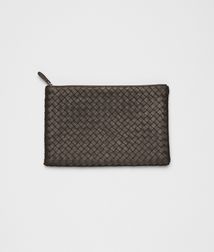 BOTTEGA VENETA - Travel Accessories, Ebano Intrecciato Nappa Document Case