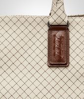 Bottega Veneta® Gainsboro Intrecciojet Large Tote Bottega Veneta® Gainsboro Intrecciojet Large Tote