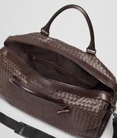 Bottega Veneta® Ebano Intrecciato VN Medium Duffel Bottega Veneta® Ebano Intrecciato VN Medium Duffel
