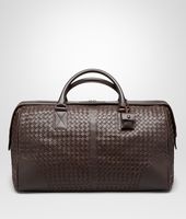 Bottega Veneta® Ebano Intrecciato VN Medium Duffel Bottega Veneta® Ebano Intrecciato VN Medium Duffel