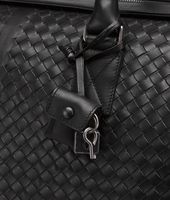 Bottega Veneta® Nero Intrecciato VN Medium Duffel Bottega Veneta® Nero Intrecciato VN Medium Duffel