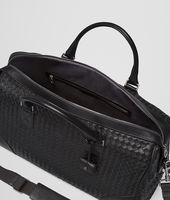 Bottega Veneta® Nero Intrecciato VN Medium Duffel Bottega Veneta® Nero Intrecciato VN Medium Duffel