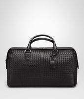 Bottega Veneta® Nero Intrecciato VN Medium Duffel Bottega Veneta® Nero Intrecciato VN Medium Duffel