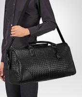Bottega Veneta® Nero Intrecciato VN Medium Duffel Bottega Veneta® Nero Intrecciato VN Medium Duffel