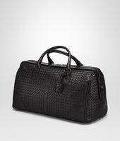 Bottega Veneta® Nero Intrecciato VN Medium Duffel Bottega Veneta® Nero Intrecciato VN Medium Duffel