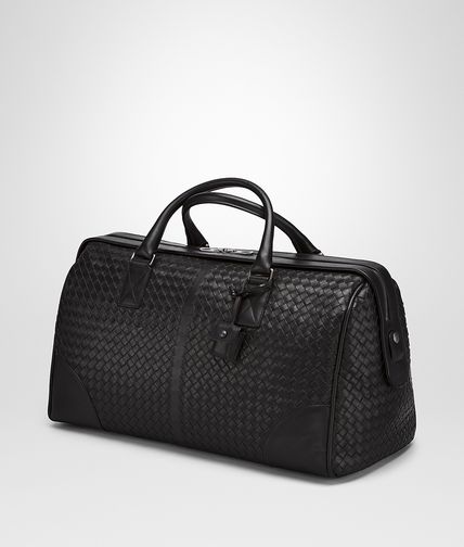BOTTEGA VENETA - Borsa da viaggio Media in VN Intrecciato
