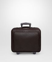 Bottega Veneta® Ebano Intrecciato VN Trolley Bottega Veneta® Ebano Intrecciato VN Trolley
