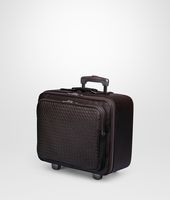 Bottega Veneta® Ebano Intrecciato VN Trolley Bottega Veneta® Ebano Intrecciato VN Trolley
