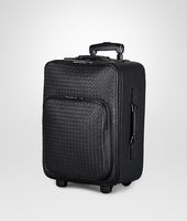 Bottega Veneta® Trolley aus VN-Leder Intrecciato Nero Bottega Veneta® Trolley aus VN-Leder Intrecciato Nero