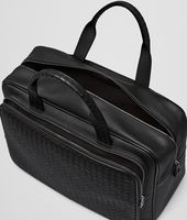 Bottega Veneta® Nero Intrecciato VN Carry On Bag Bottega Veneta® Nero Intrecciato VN Carry On Bag