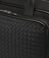 Bottega Veneta® Nero Intrecciato VN Carry On Bag Bottega Veneta® Nero Intrecciato VN Carry On Bag