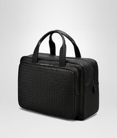 Bottega Veneta® Nero Intrecciato VN Carry On Bag Bottega Veneta® Nero Intrecciato VN Carry On Bag