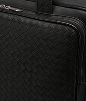 Bottega Veneta® Nero Intrecciato VN Carry On Bag Bottega Veneta® Nero Intrecciato VN Carry On Bag
