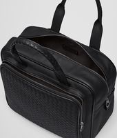Bottega Veneta® Nero Intrecciato VN Carry On Bag Bottega Veneta® Nero Intrecciato VN Carry On Bag