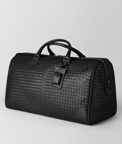 BOTTEGA VENETA - Borsa da viaggio grande in VN Intrecciato