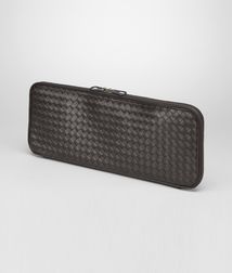 BOTTEGA VENETA - Travel Accessories, Ebano Intrecciato VN Tie Case
