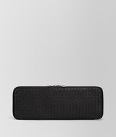 Bottega Veneta® Krawattenetui aus VN-Leder Intrecciato Nero Bottega Veneta® Krawattenetui aus VN-Leder Intrecciato Nero