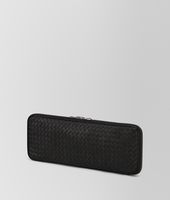 Bottega Veneta® Krawattenetui aus VN-Leder Intrecciato Nero Bottega Veneta® Krawattenetui aus VN-Leder Intrecciato Nero