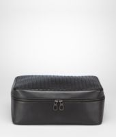 Bottega Veneta® Nero Intrecciato VN Shoe Case Bottega Veneta® Nero Intrecciato VN Shoe Case