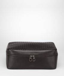 BOTTEGA VENETA - Travel Accessories, Ebano Intrecciato VN Shoe Case