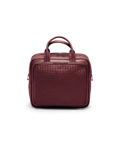BOTTEGA VENETA - Tasche aus VN-Leder Intrecciato Vermillon